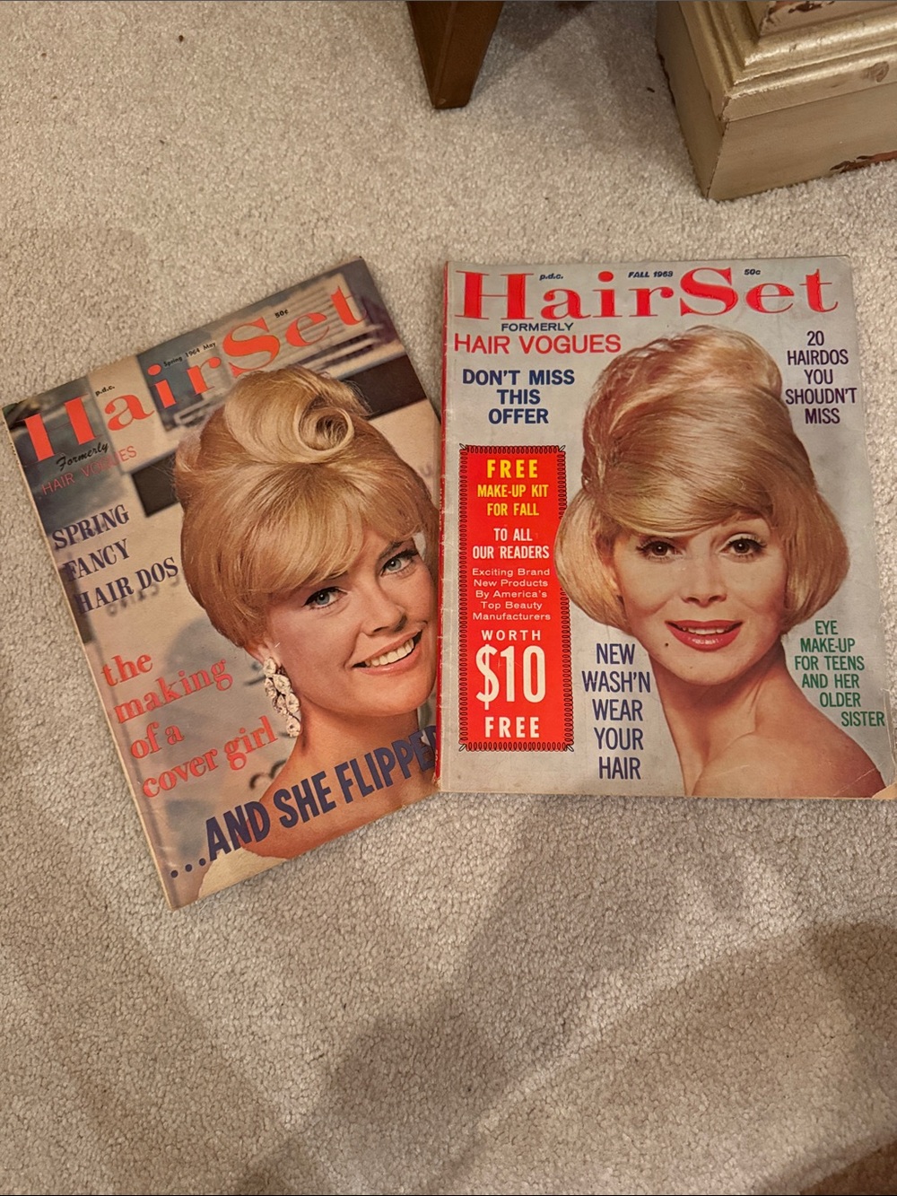 Vintage Women's Hair Magazine - Blonde Cover